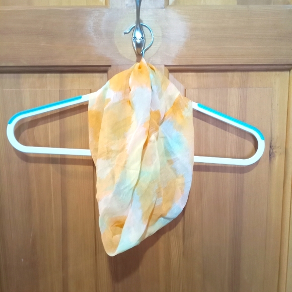 Alentejo 100% silk infinity scarf made in Japan - Picture 1 of 5